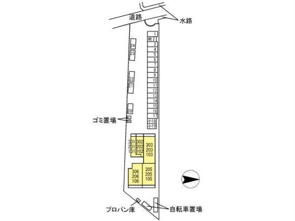 セジュール菜々彩の物件外観写真